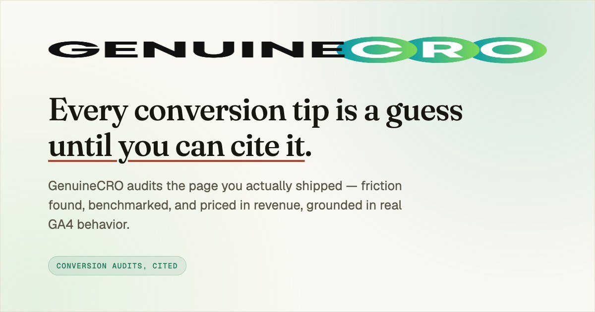 GenuineCRO